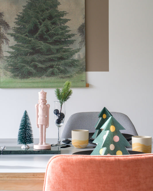 Inspiratie | Kersttafel met kleur