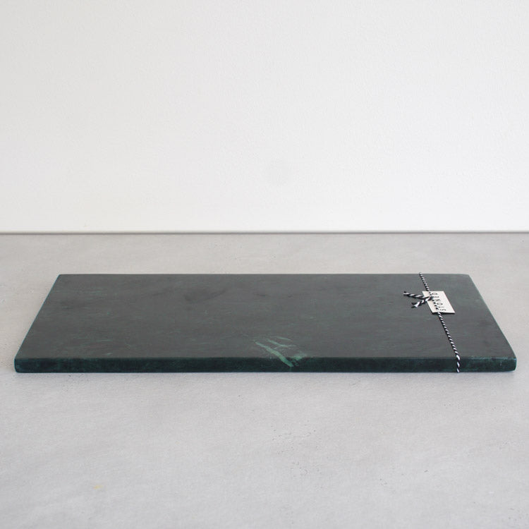 Stoned snijplank groen marmer 20 x 40 cm
