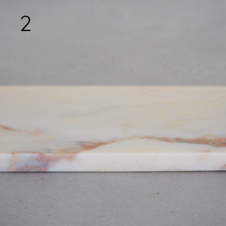 Stoned snijplank pink marmer 10.5 x 25 cm