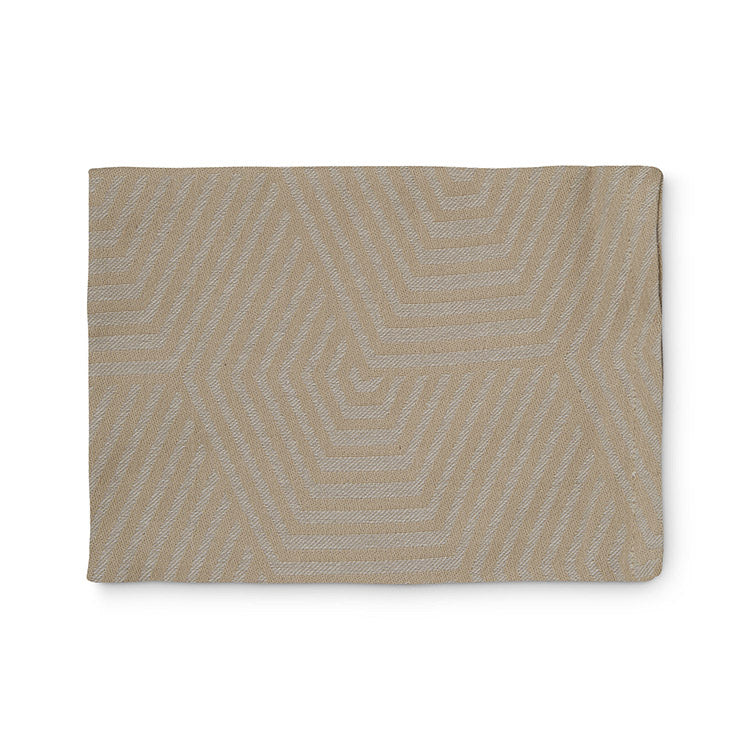 H. Skjalm P theedoek beige-grijs 50 x 70 cm