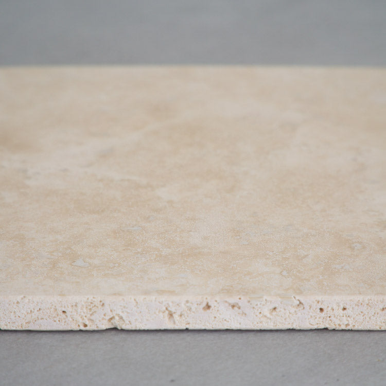 Stoned serveerplank travertine 20 x 40 cm