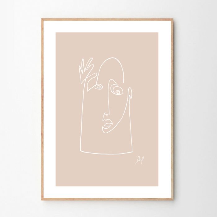 Leo La Douce poster Hello nude