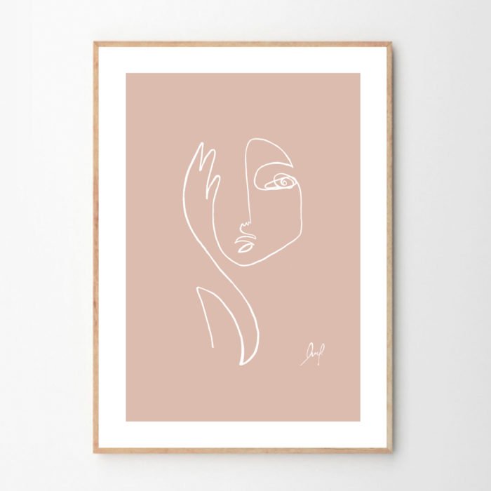 Leo La Douce poster Where am I roze